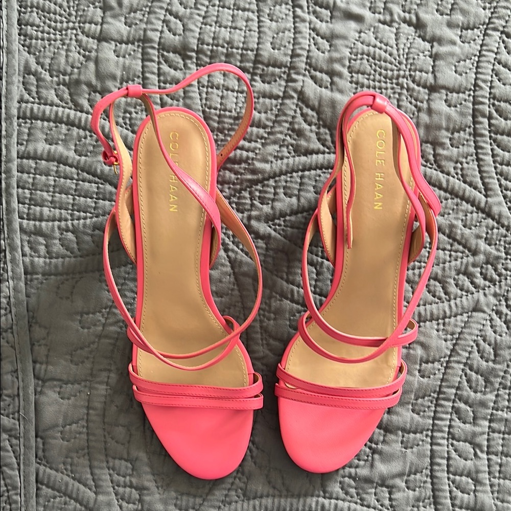 NWOT Cole Haan Pink Heels Size 8.5